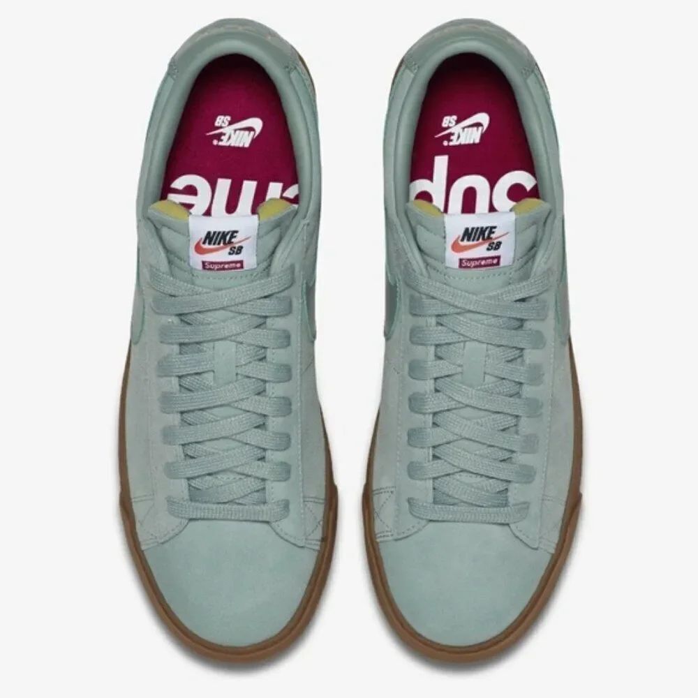 NIKE SB SUPREME BLAZER LOWβGT QS Cannon Gum 716890-009 Womens 7 US 37.5 EUR
